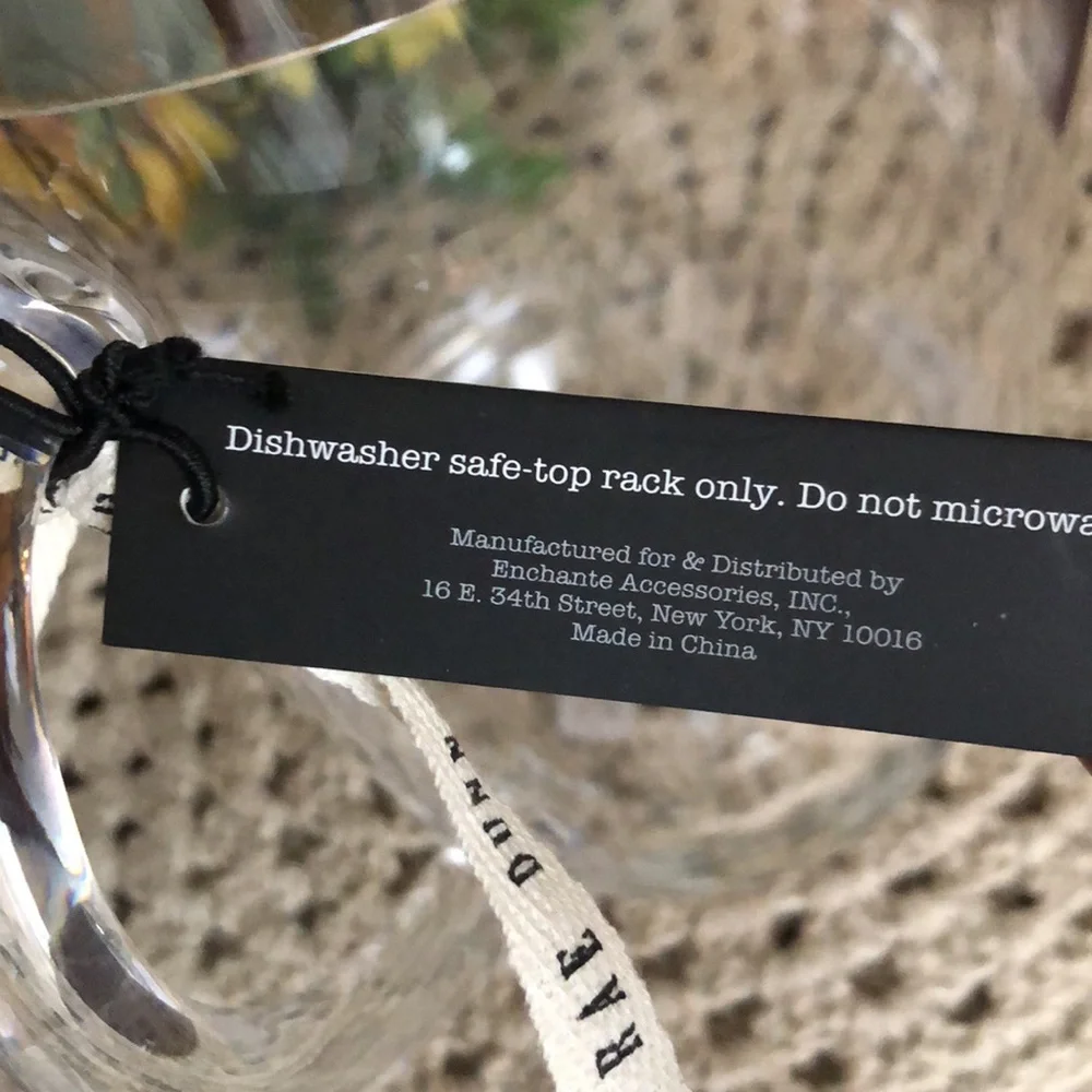 Rae Dunn Clear Acrylic Pitcher with “Hydrate” text - Picture 4 of 9
